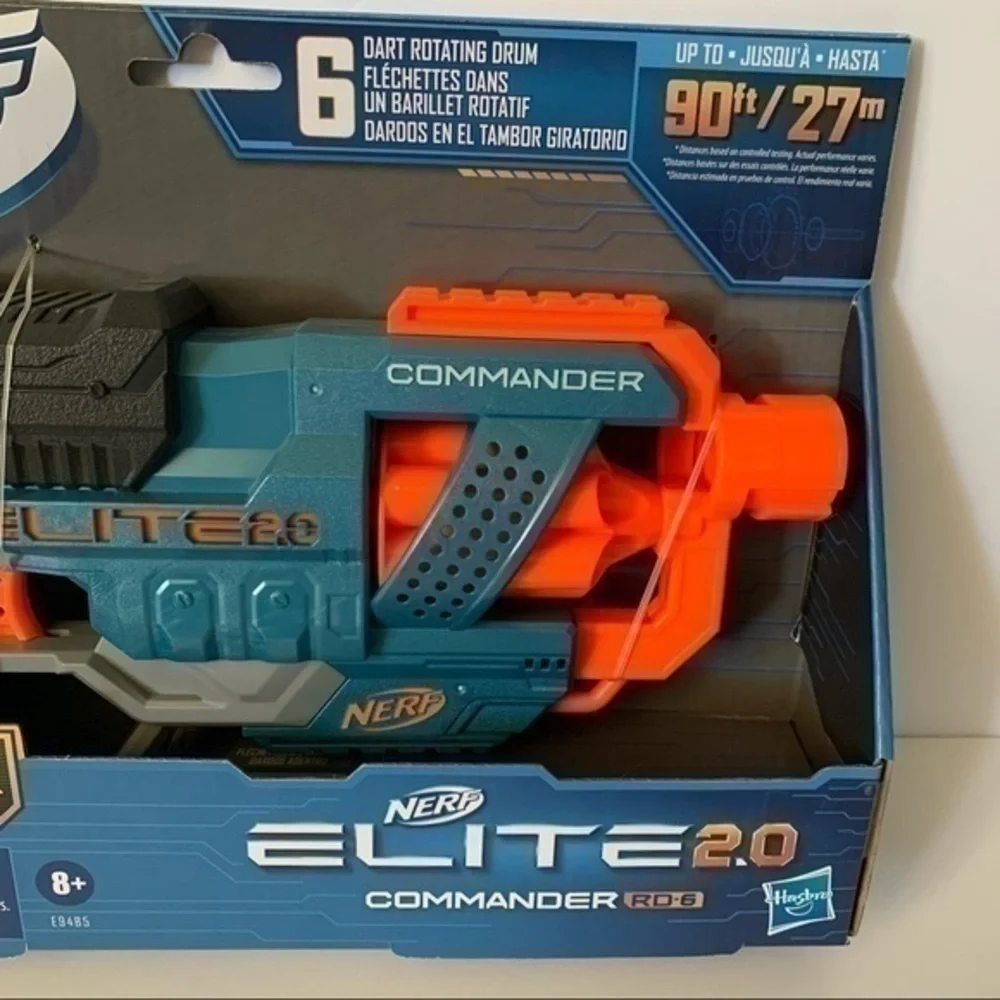 NIB. NERF Elite 2.0 Commander RD-6